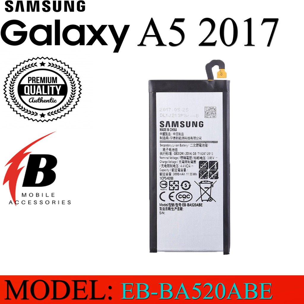 Samsung Galaxy A5 2017 A520 Battery EB BA520ABE OEM Shopee Philippines