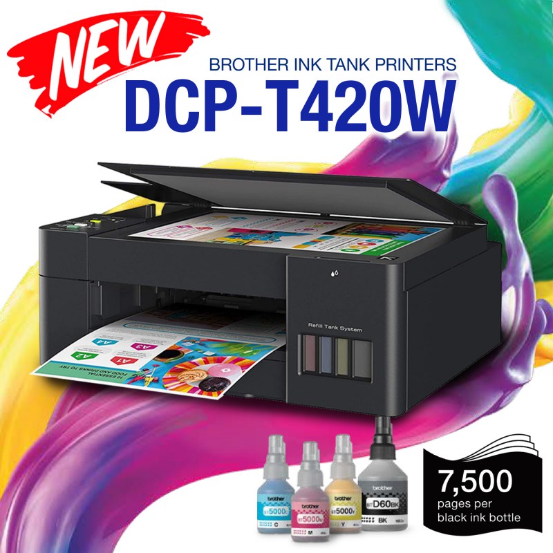 Brother Dcp T W Refill Ink Tank Printer Shopee Philippines