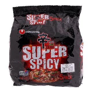 Nongshim Shin Red Super Spicy Noodle 120g Shopee Philippines