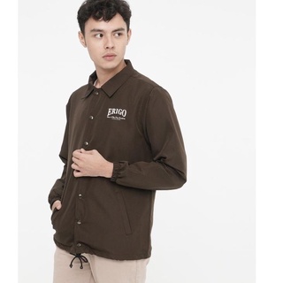 Erigo Coach Jacket Summertime Dark Oak Shopee Philippines