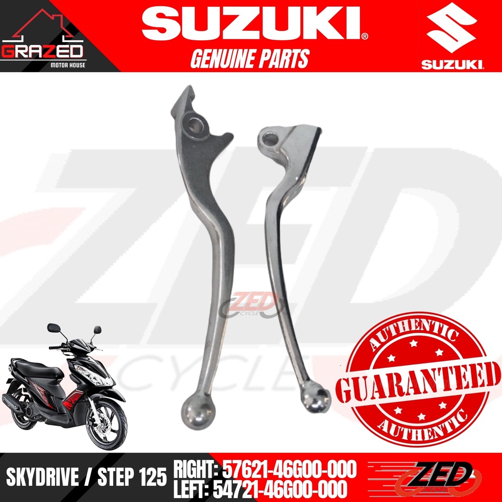 SGP Brake Lever For Suzuki Skydrive Step 125 Genuine 57421 46G00 000