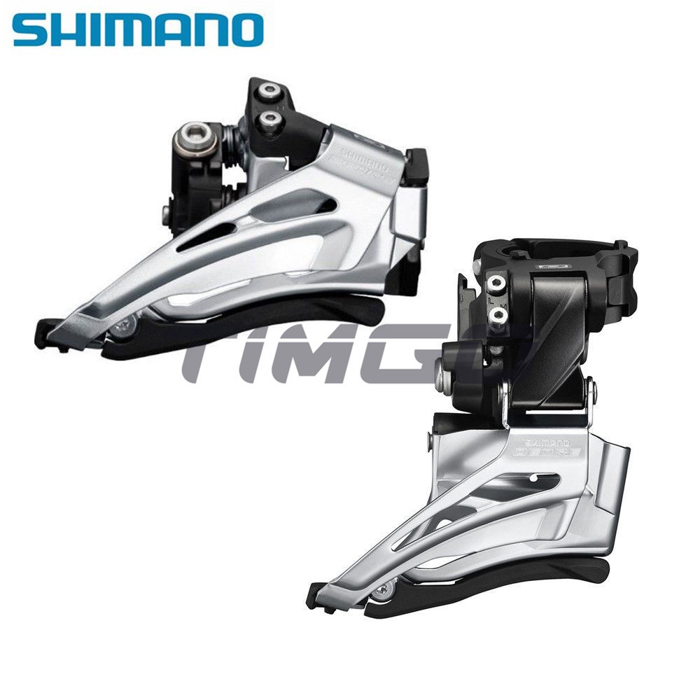 Shimano Deore Fd M X Speed Dounble Front Derailleur Top Down