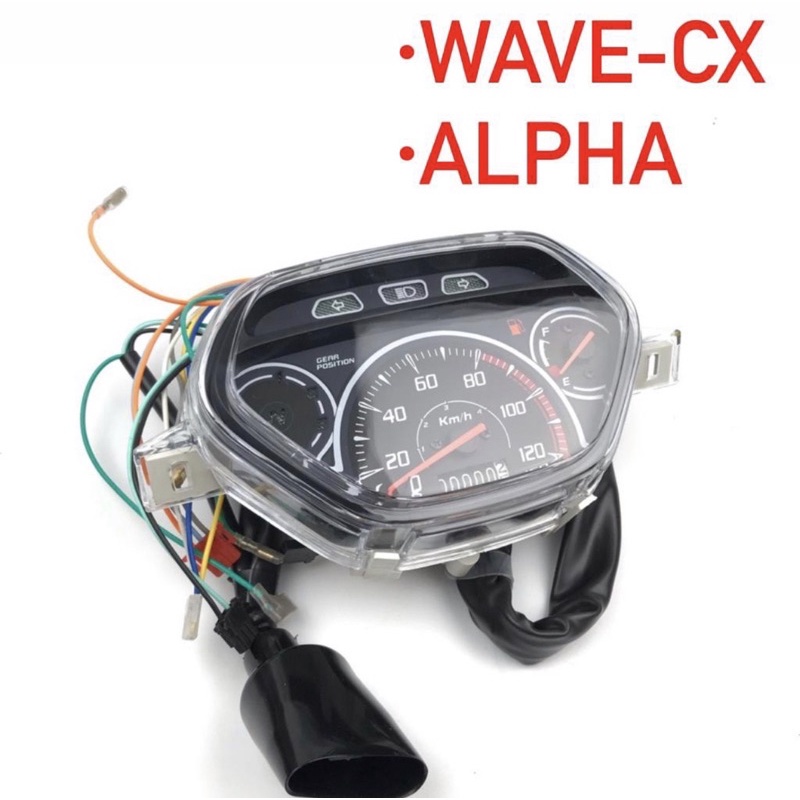 HONDA ALPHA W CX METER ASSY ST WAVE110 CX WAVE CX CX110 ALPHA