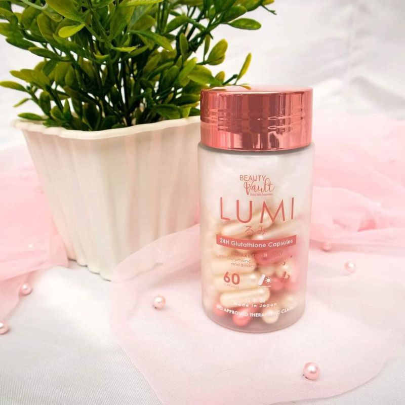 Beauty Vault LUMI 24H Glutathione Capsules 60pcs Shopee Philippines