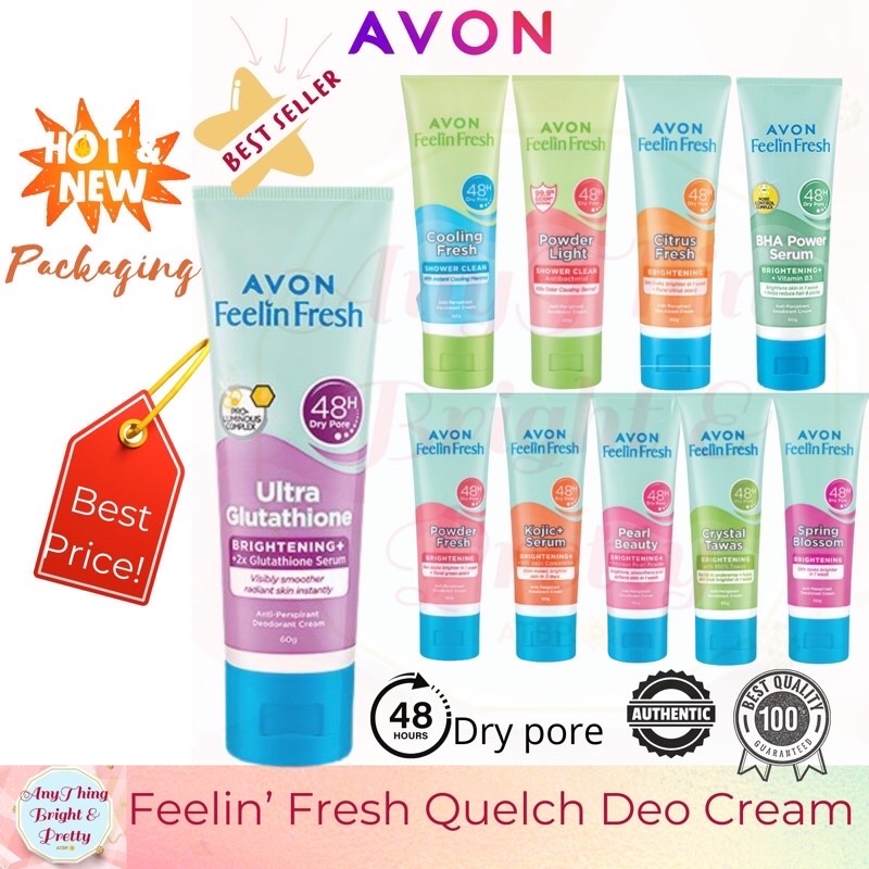 AVON FEELIN FRESH ULTRA GLUTATHIONE Shopee Philippines