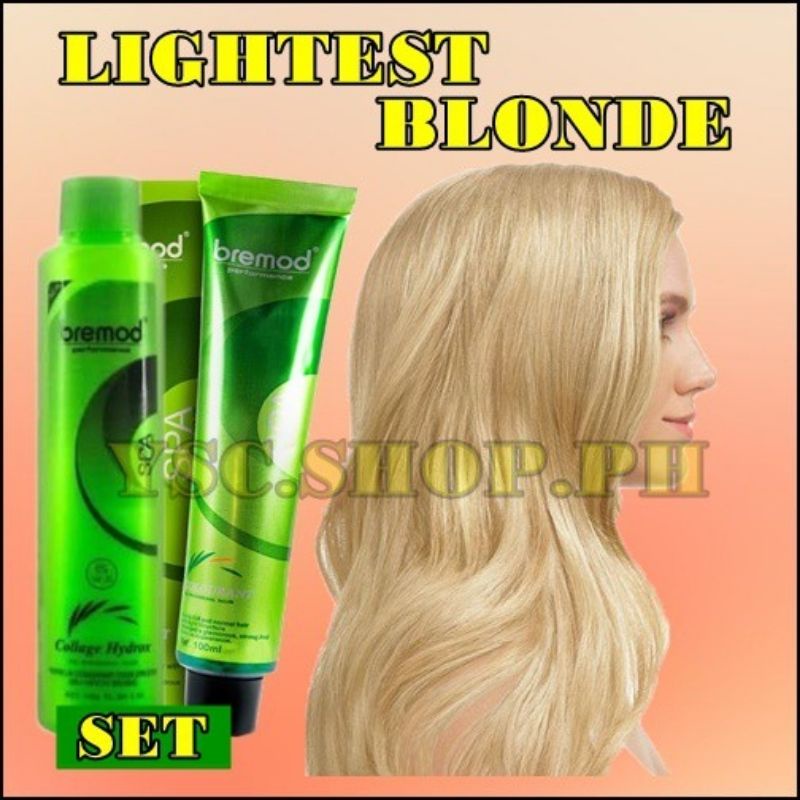 Bremod Lightest Blonde With Oxidizer Shopee Philippines