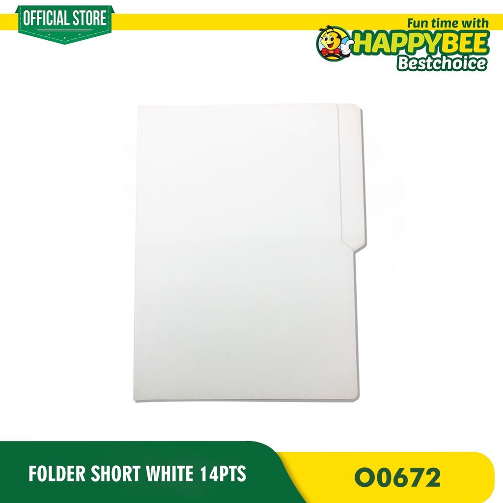 FOLDER WHITE SHORT LONG THICK 14PTS BY 10 S Shopee Philippines