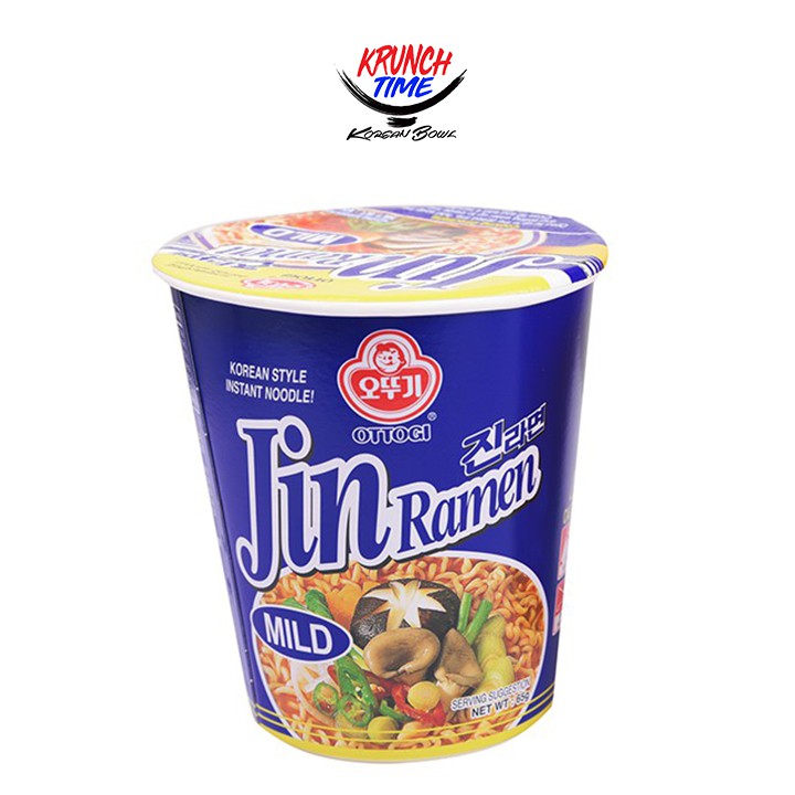 Ottogi Jin Ramen Cup Mild Spicy G Shopee Philippines