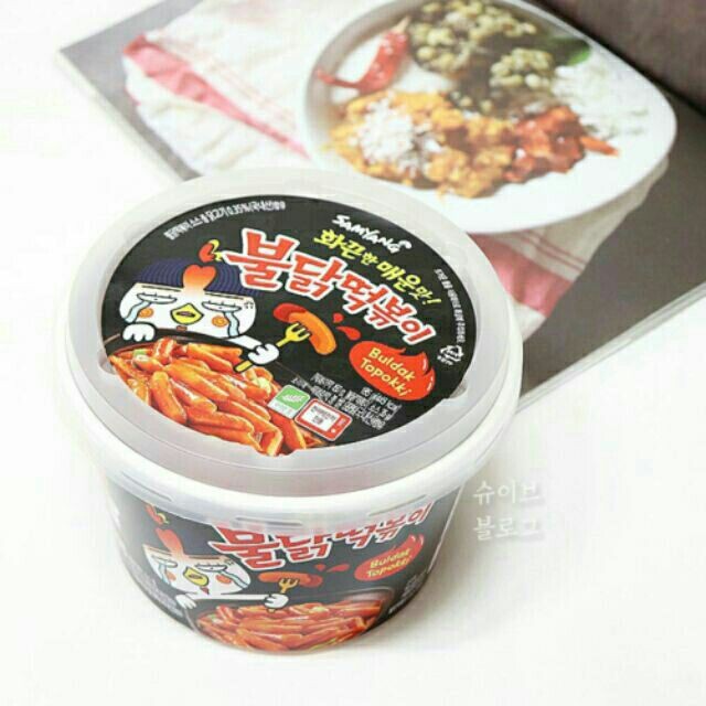 Samyang Buldak Topokki Tteokbokki Korean Rice Cake Big Cup Topoki