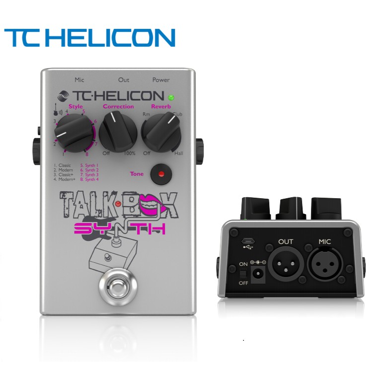 Tc HELICON TALKBOX SYNTH Professional Vocal Pedal Shopee Philippines