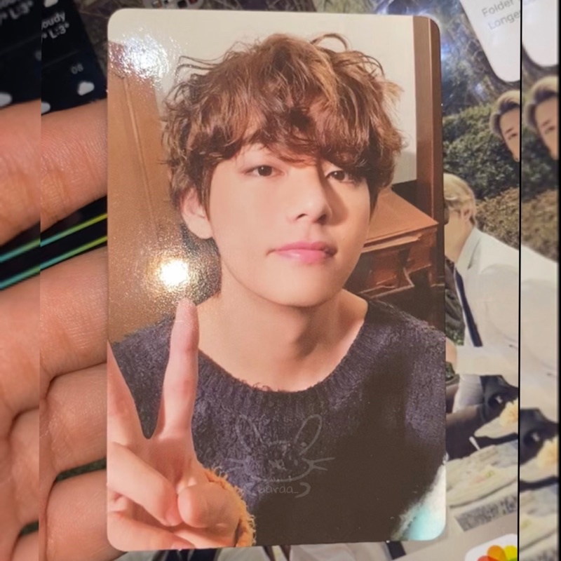 Ready Bts Deco Kit Taehyung Photocard V Pc Official Tae Decokit Rpc