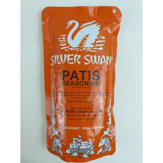 Silver Swan Patis Seasoning Fish Sauce Flavor 100ml Shopee