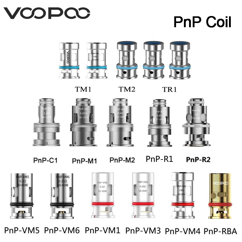 Original VOOPOO PnP VM Coil PnP VM1 VM3 VM4 VM5 VM6 Mesh Coil Fit