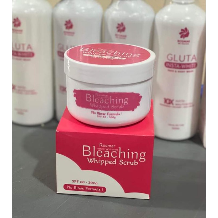 Rosmar Bleaching Whipped Scrub Shopee Philippines