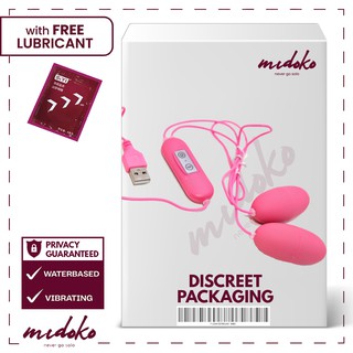 Midoko 20 Speed USB Powered Egg Vibrator Adult Sex Toy For Women