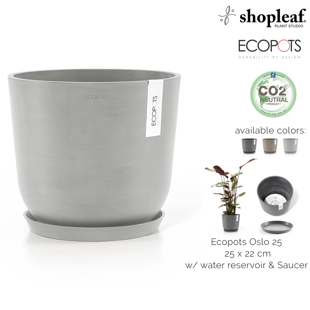 Ecopots Oslo Cm Certified Carbon Neutral Product Of Belgium