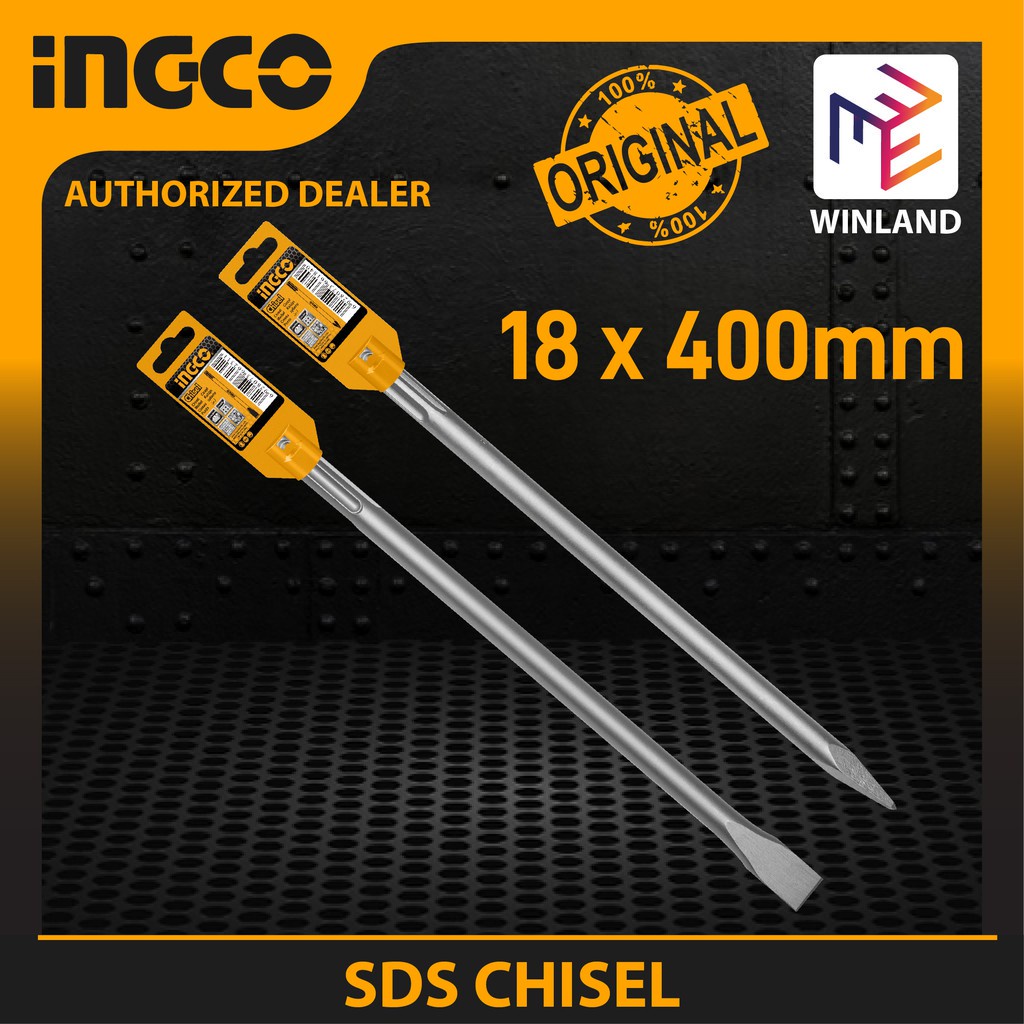 Ingco By Winland Sds Max Chisel X Mm Flat Dbc Pointed