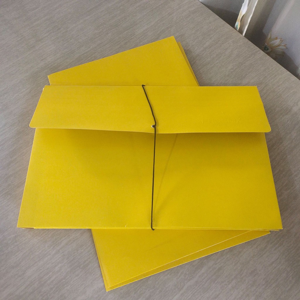 Expanding Long Envelope Pcs Per Pack Yellow Blue Kraft Brown