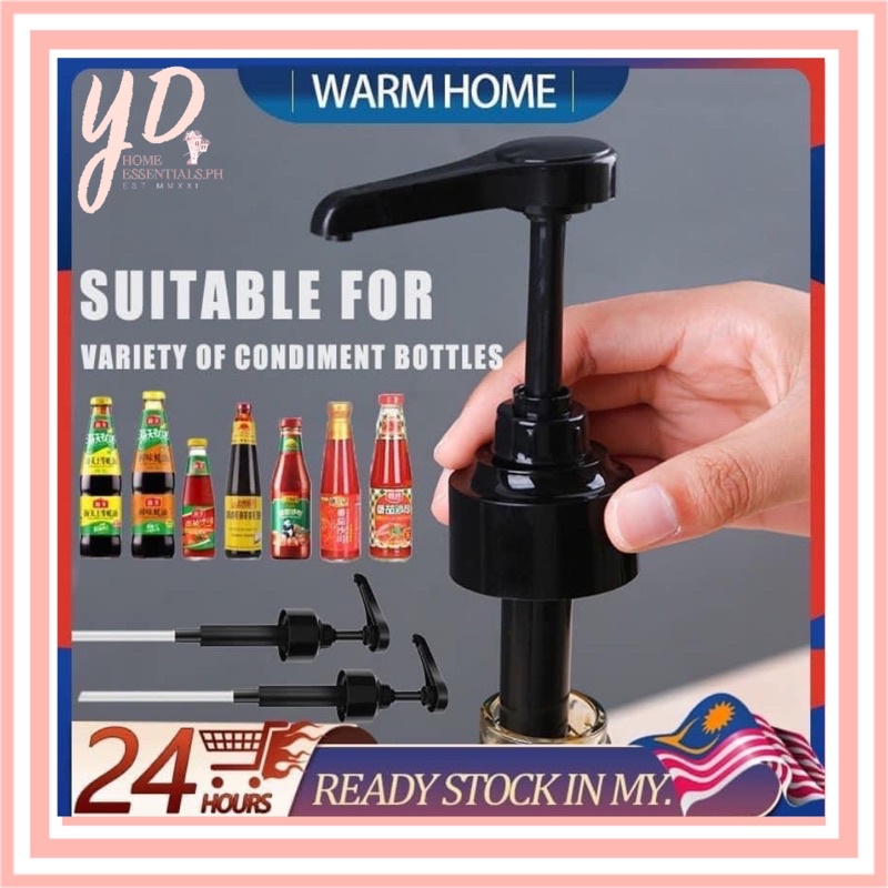 Yd Kitchen Multi Purpose Extruder Syrup Bottle Pressure Nozzle Pump