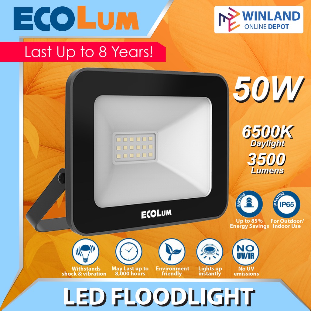 Firefly Ecolum Super Bright Energy Saving Led Flood Light W