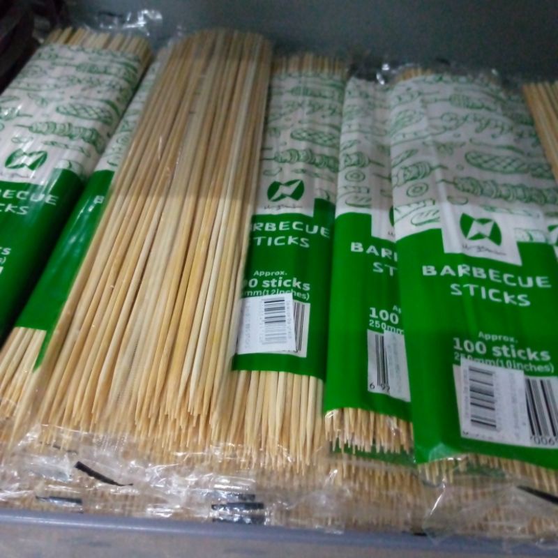 Barbeque Sticks Natural Bamboo Shopee Philippines