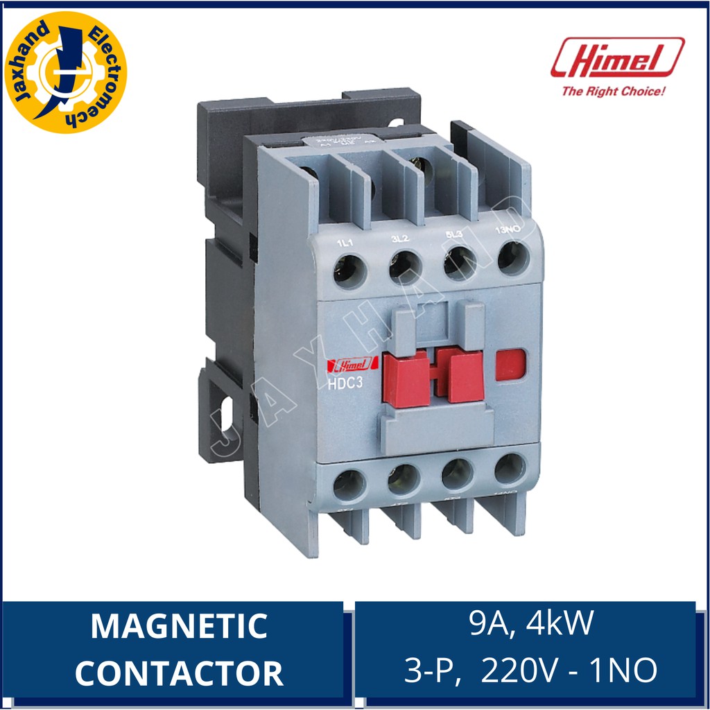 Himel Magnetic Contactor Hdc Amps Kw Vac Coil No Ac