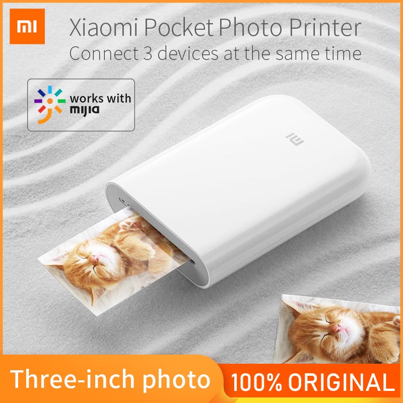 Xiaomi Mijia Ar Pocket Printer Dpi Portable Travel Mini Pocket