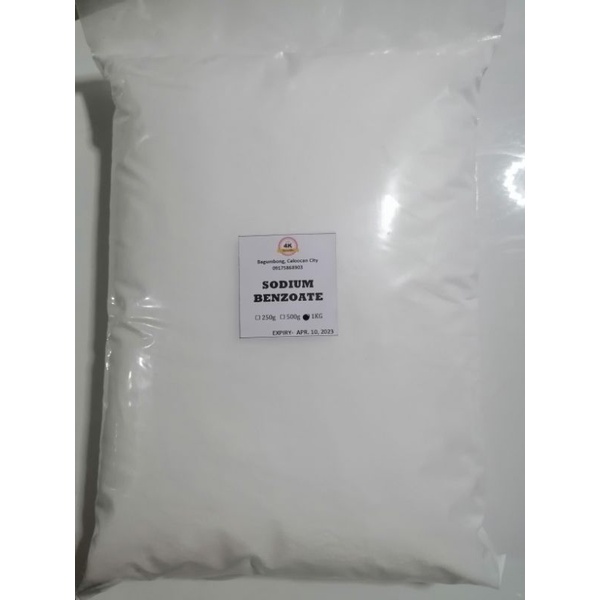 Sodium Benzoate Preservative G G Kg Shopee Philippines