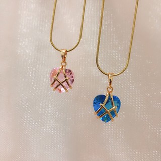 Yhbarbie And The Diamond Heart Castle Necklace For Women Shopee