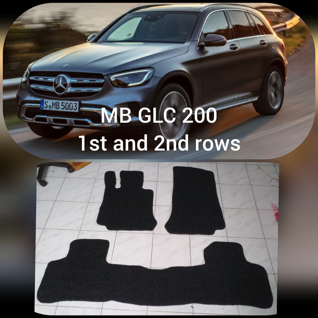 Mercedes Benz Mb Glc Nomad Rubber Car Mat With Piping St And Nd