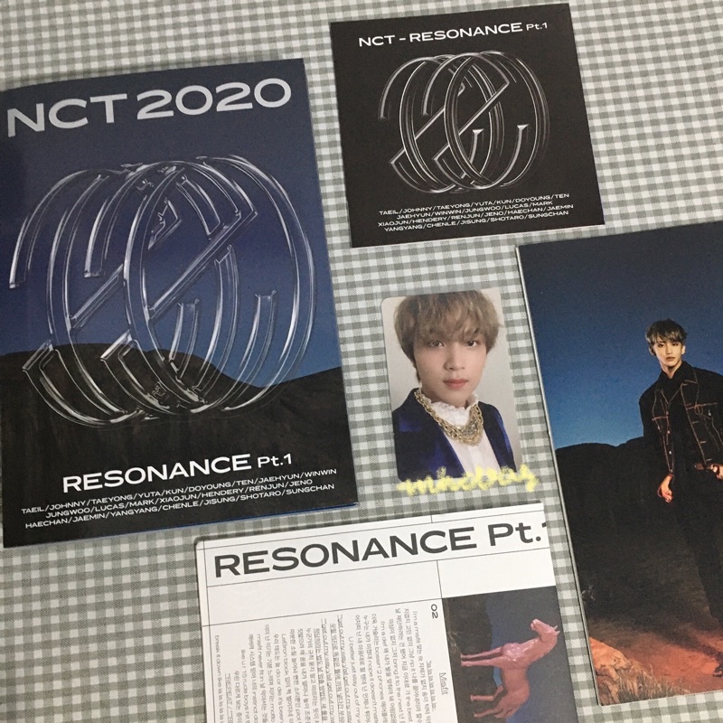 NCT 2020 Resonance Pt 1 Album Haechan Photocard Shopee Philippines