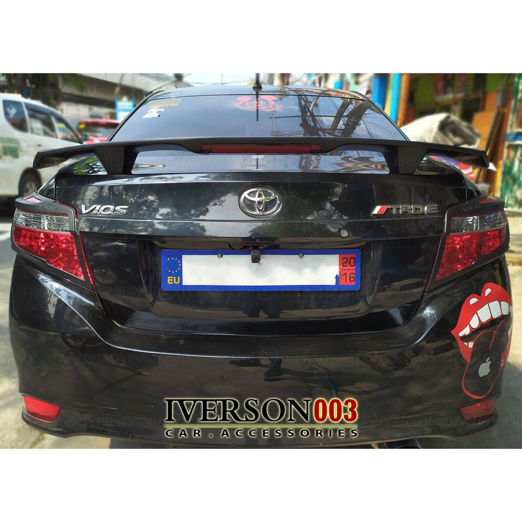 Toyota Vios 2014 To 2018 TRD Wing Spoiler Shopee Philippines