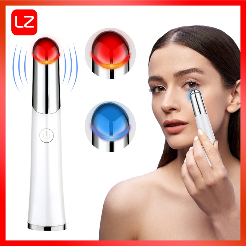 Facial Massager Wand Ionic High Frequency Heated Ion Eyes Dark