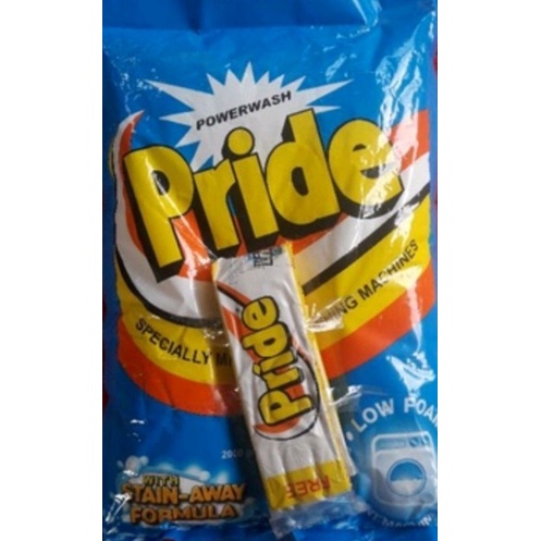 Pride G Powerwash Detergent With Free Pride G Bar Detergent