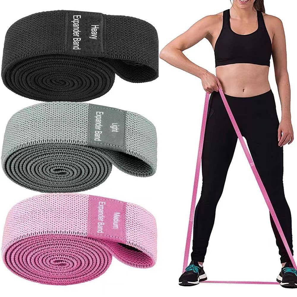 Long Resistance Bands Fabric Pull Up Assistance Bands Fabric For Women