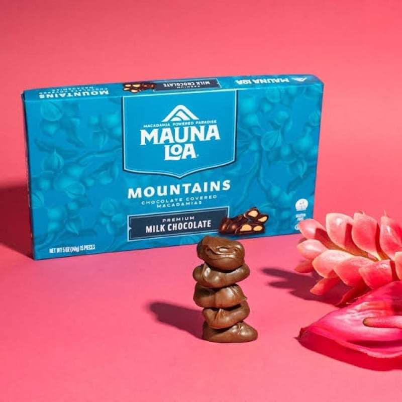 Original Mauna Loa Milk Chocolate Covered Macadamias Oz Pcs Shopee