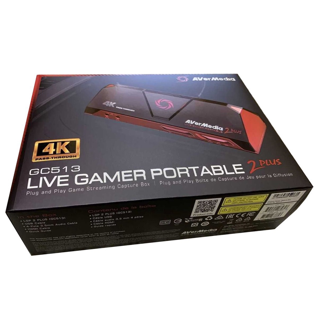 Avermedia Live Gamer Portable Plus Game Capture Card Gc K