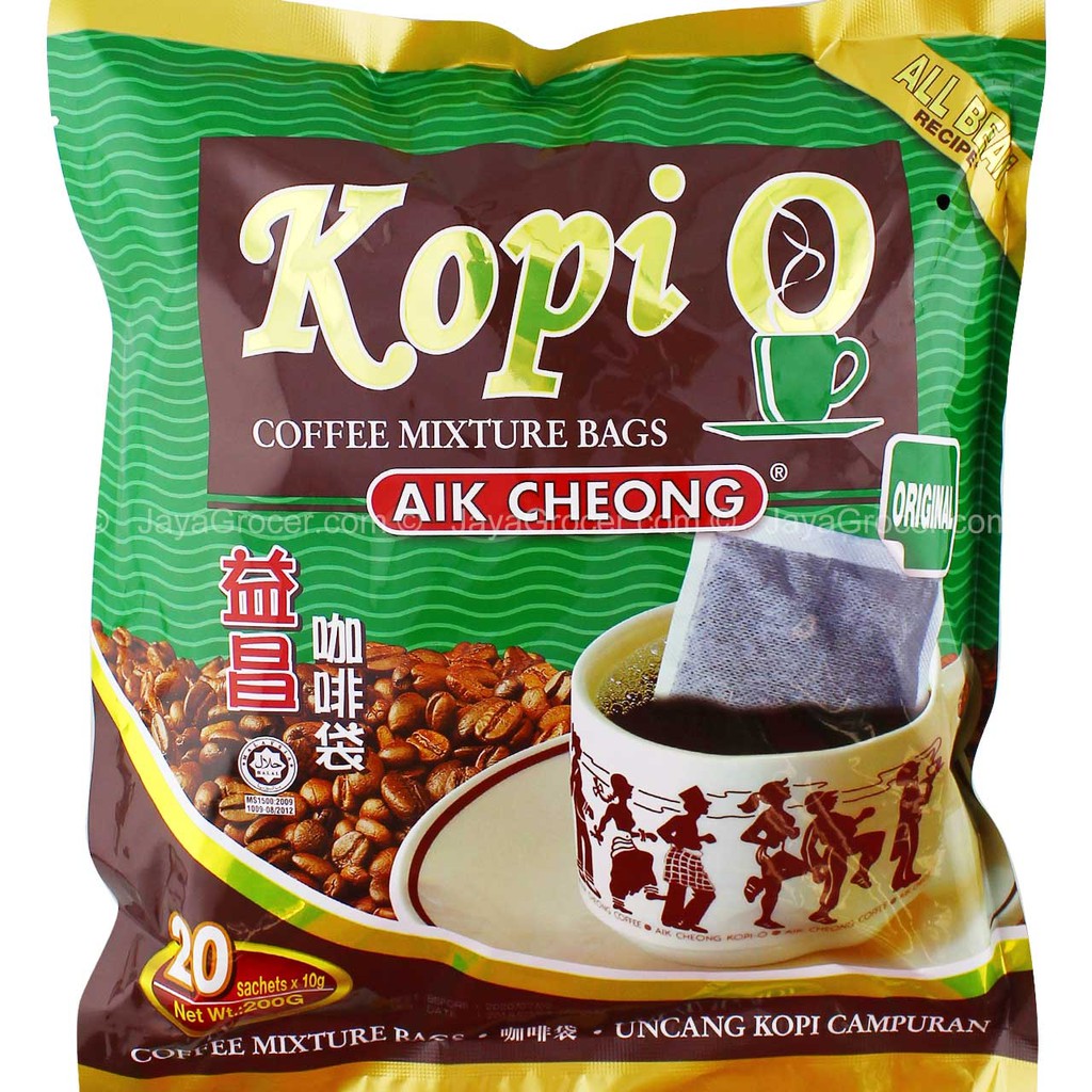 Aik Cheong Kopi O Coffee Mixture Bags Shopee Philippines