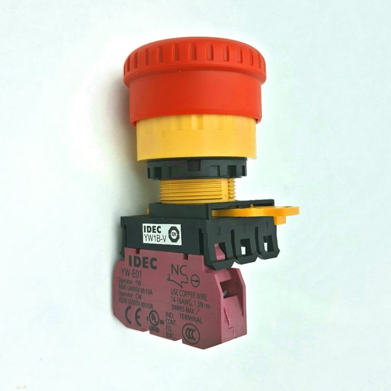 IDEC 22MM EMERGENCY STOP BUTTON YW SERIES Shopee Philippines