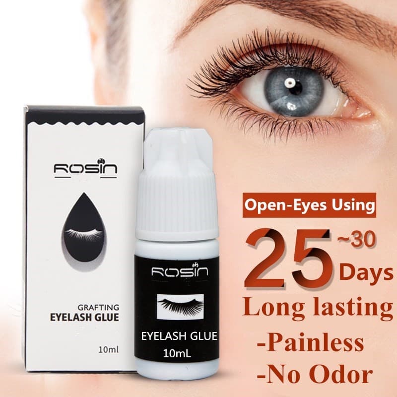 10ml Painless False Eyelash Extension Glue Fast Dry Long Lasting Lash