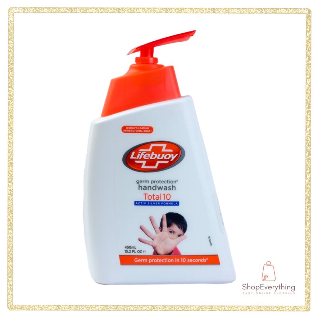 Lifebuoy Germ Protection Handwash Total Active Silver Formula Ml