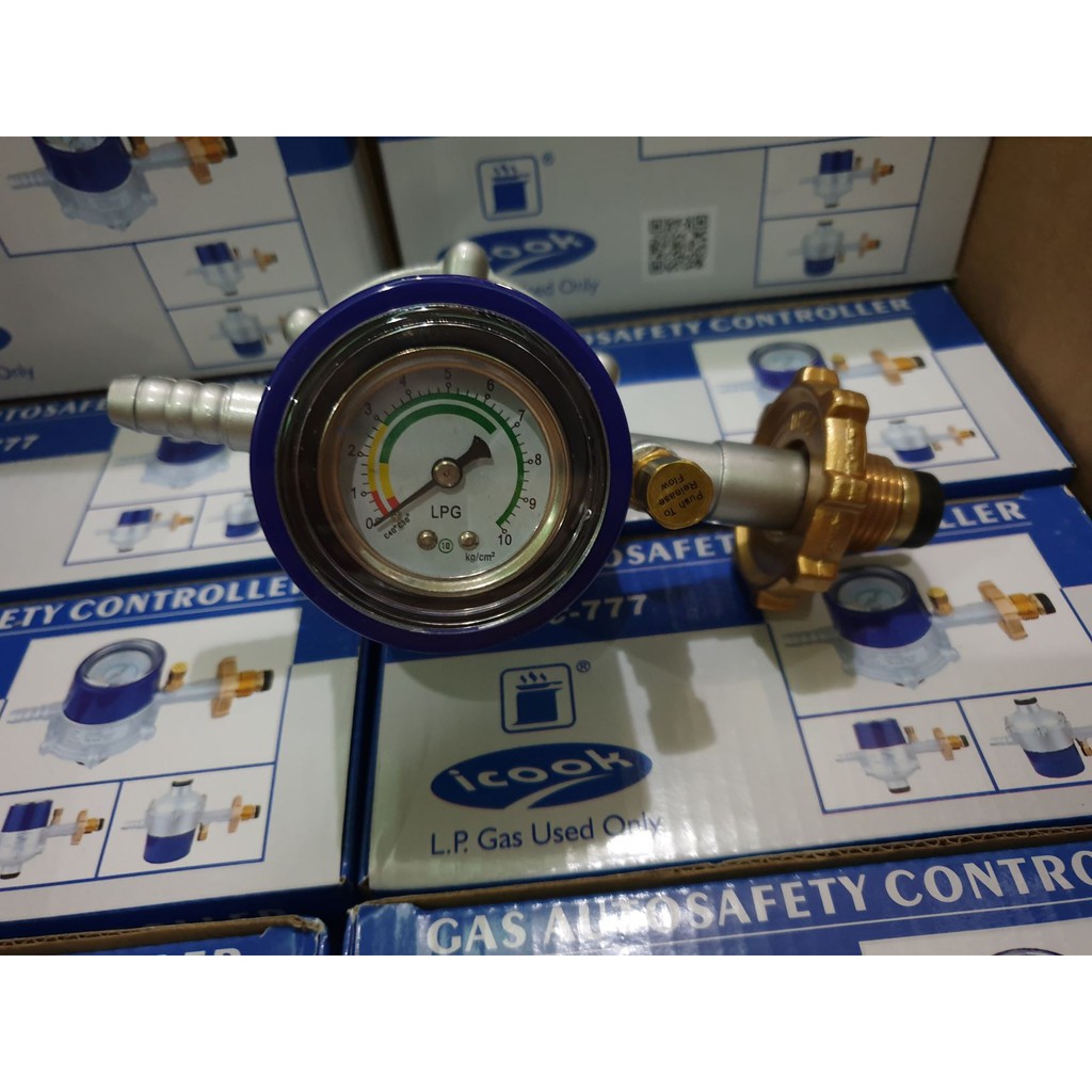 Heavy Duty LPG Regulator With Gas Autosafety Controller MODEL IC 777