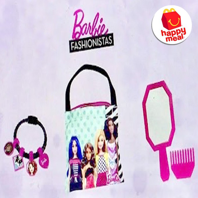 Mcdo Happy Meal Barbie Fashionistas Sold Per Piece Shopee Philippines