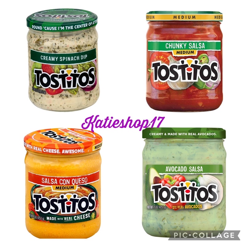 Tostitos Dip Creamy Spinach Chunky Salsa Salsa Con Queso Avocado