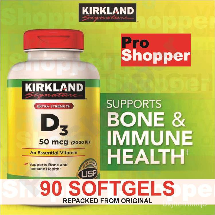 Softgels Kirkland Extra Strength D Mcg Iu Shopee