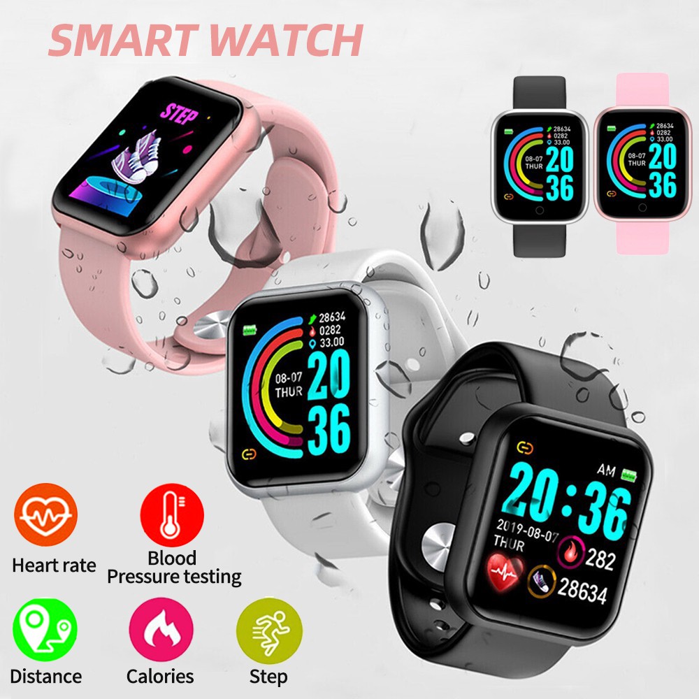 Smart Watch Y68 Waterproof Bluetooth Sport SmartWatch Fitness Tracker