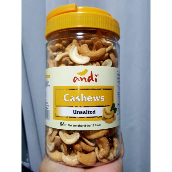 Andi Cashews Unsalted G Shopee Philippines