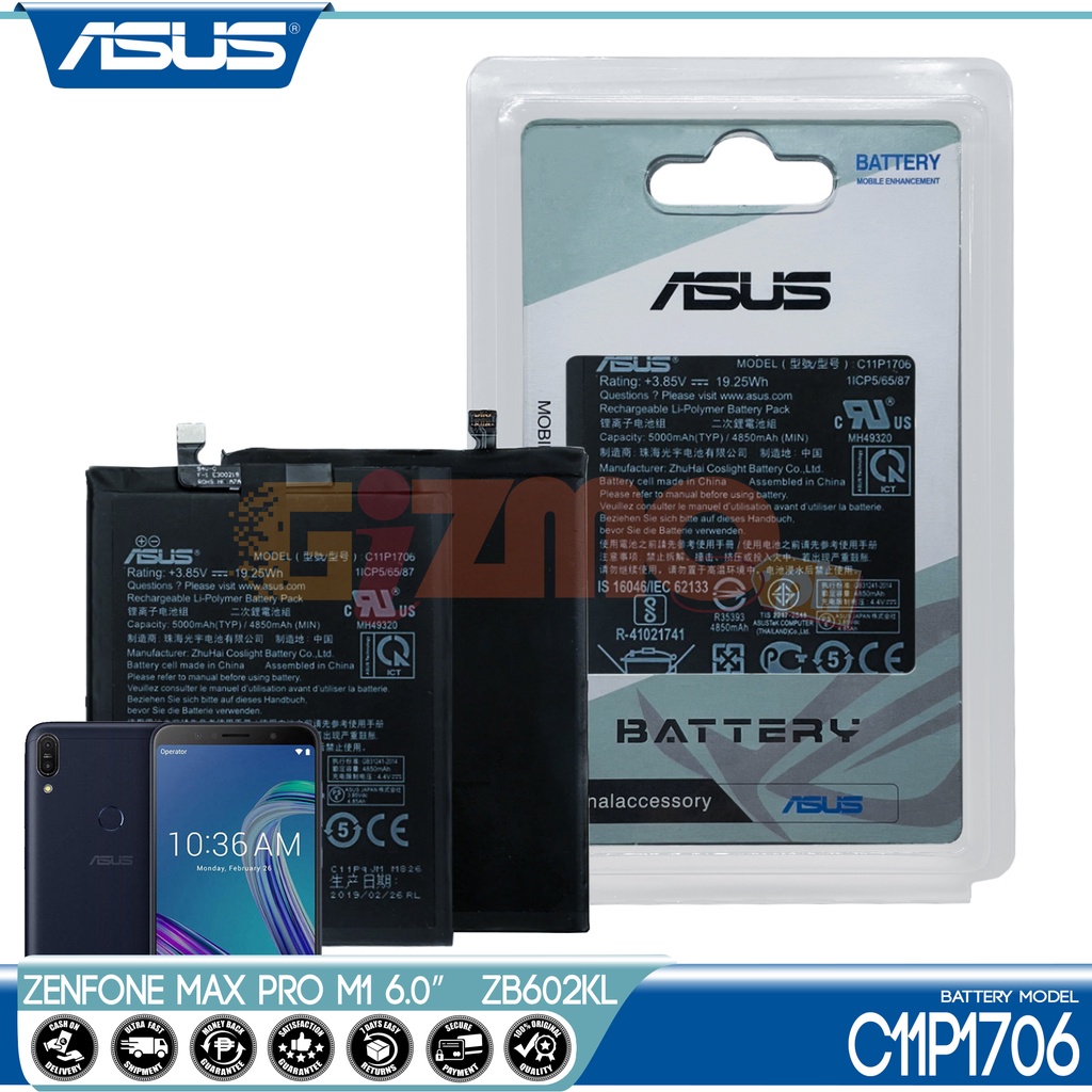 Asus Zenfone Max Pro M Zb Kl X Tdb X Tde Battery Model