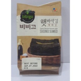 BIBIGO ROASTED SEASONED SEAWEED JONJANG 5G Shopee Philippines