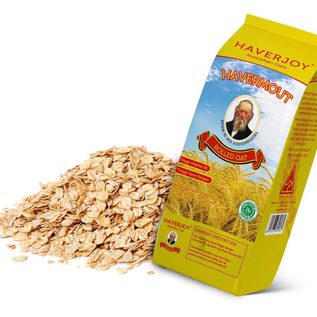 Haverjoy Havermout Rolled Oat INSTANT QuickCooking MIX Barley Flakes